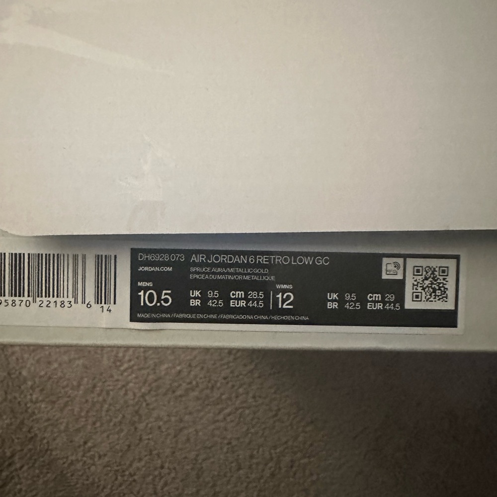 Air Jordan 6 Retro Low GC - Picture 4 of 4